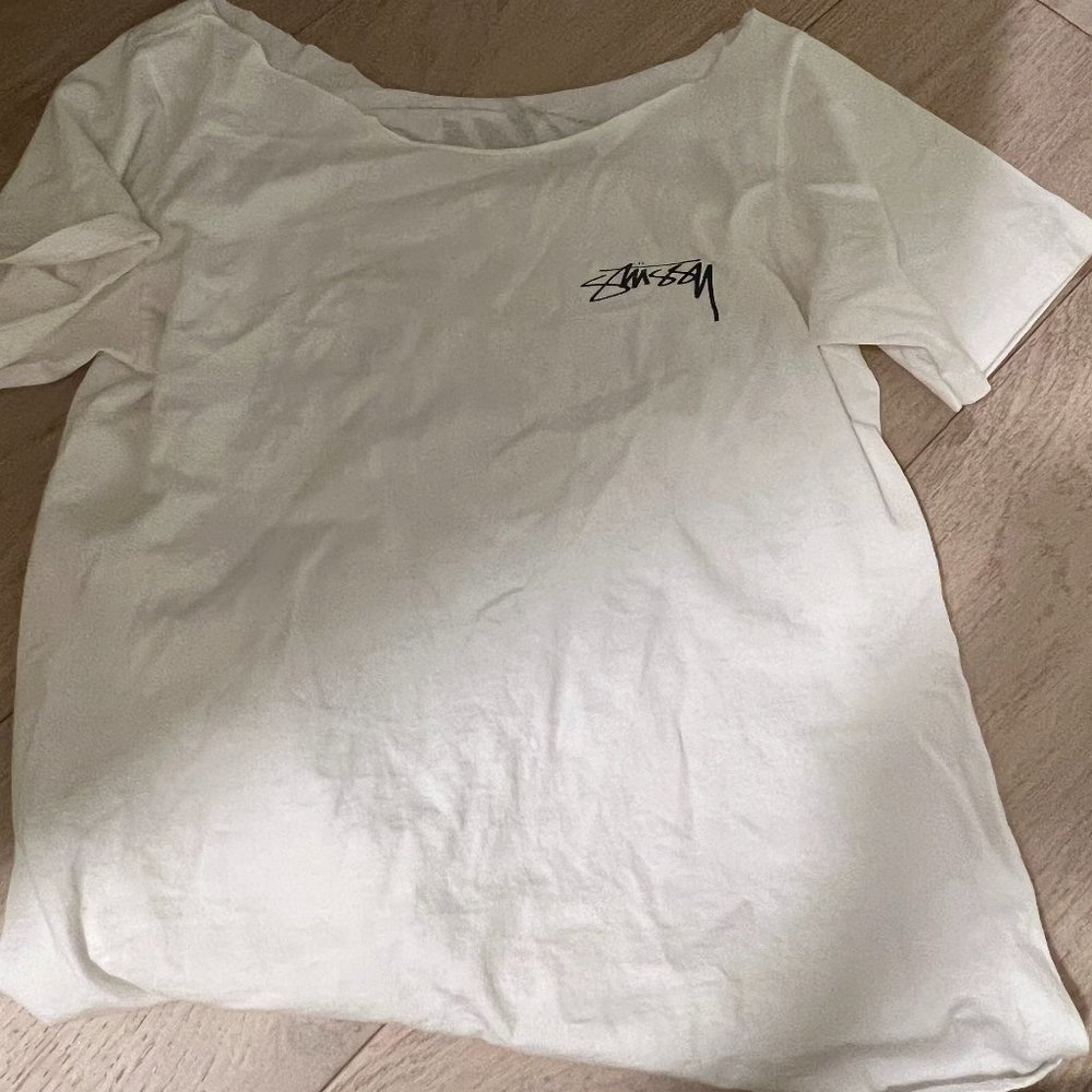 Stussy cut shirt
